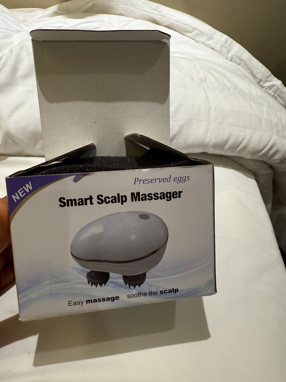 Preserved Eggs Scalp Massager